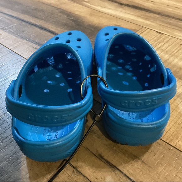 NWOT Crocs 204536 Kids Classic Clog Slip Bright Cobalt Blue Unisex Toddler C10 - Picture 4 of 6